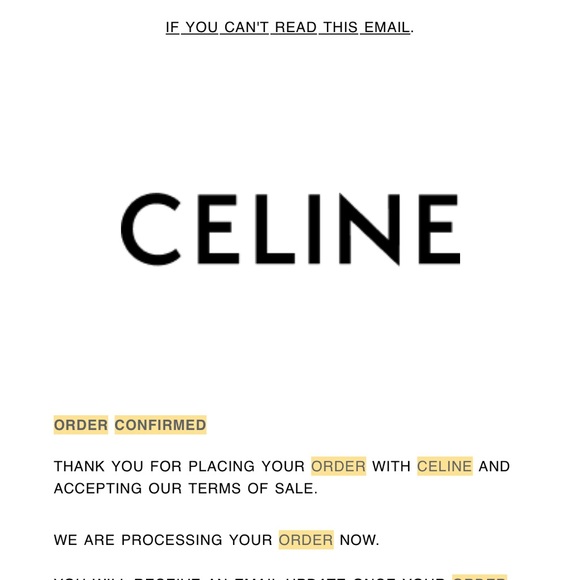 Celine Set of 3 Mini Hair Claws Gold